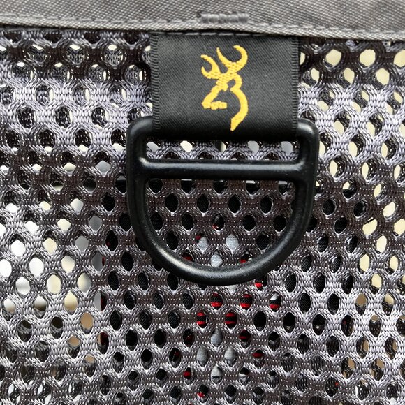 Vintage 1990's  Browning Men's Fly Fishing Vest    Gray   Size Medium - Picture 9 of 12